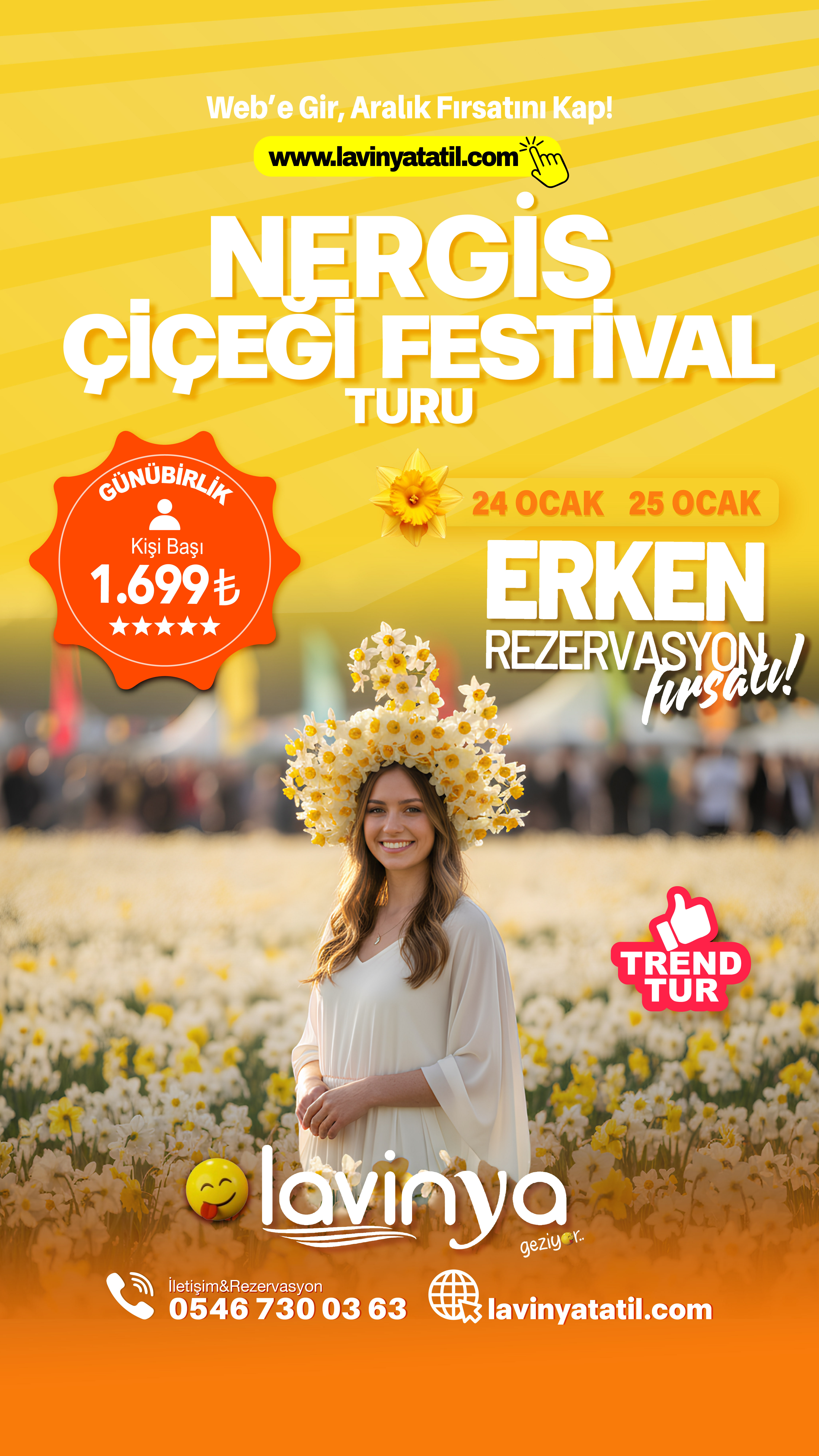 Karaburun Nergis Çiçeği Festivali