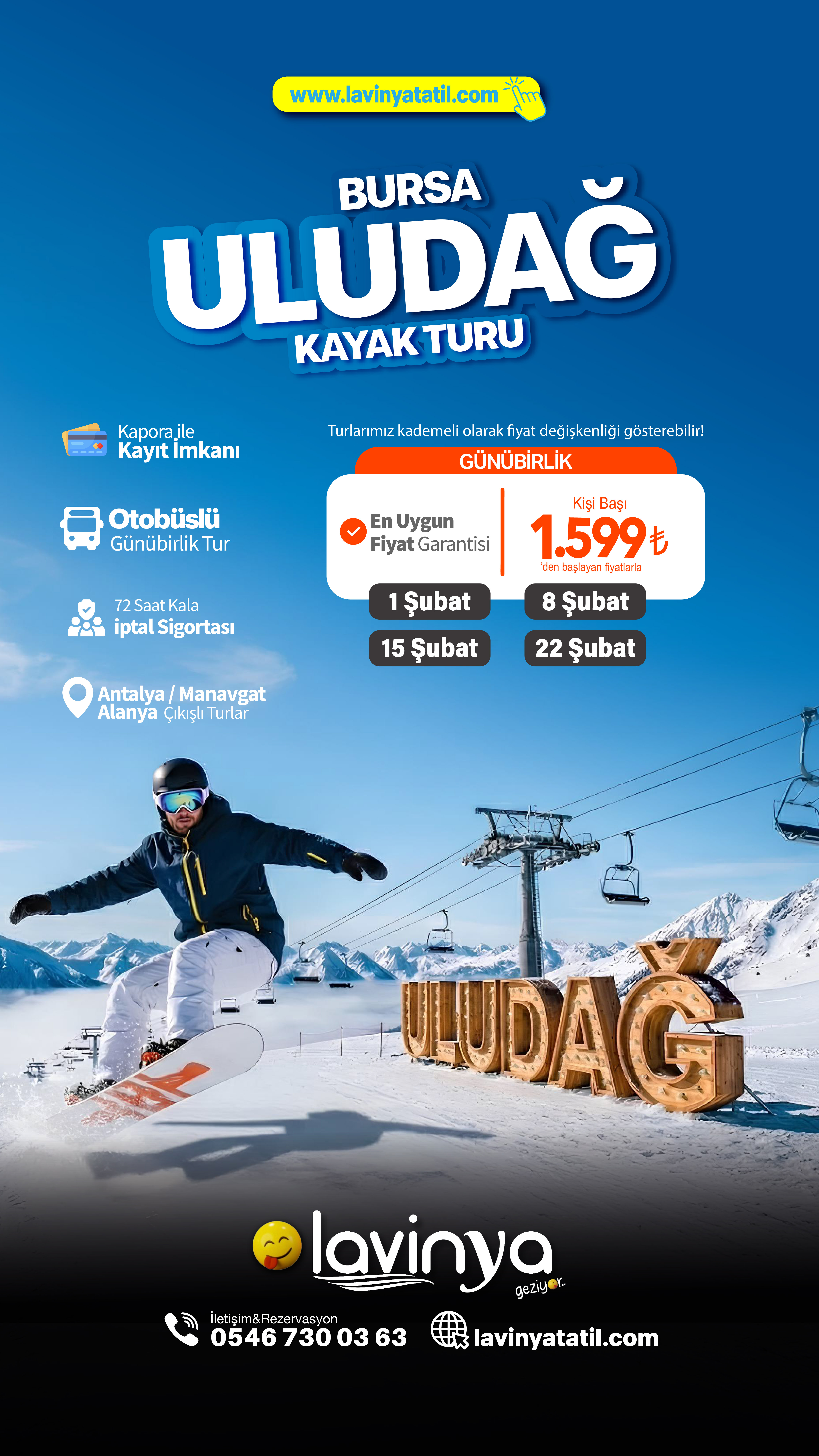 Uludağ Kayak Turu