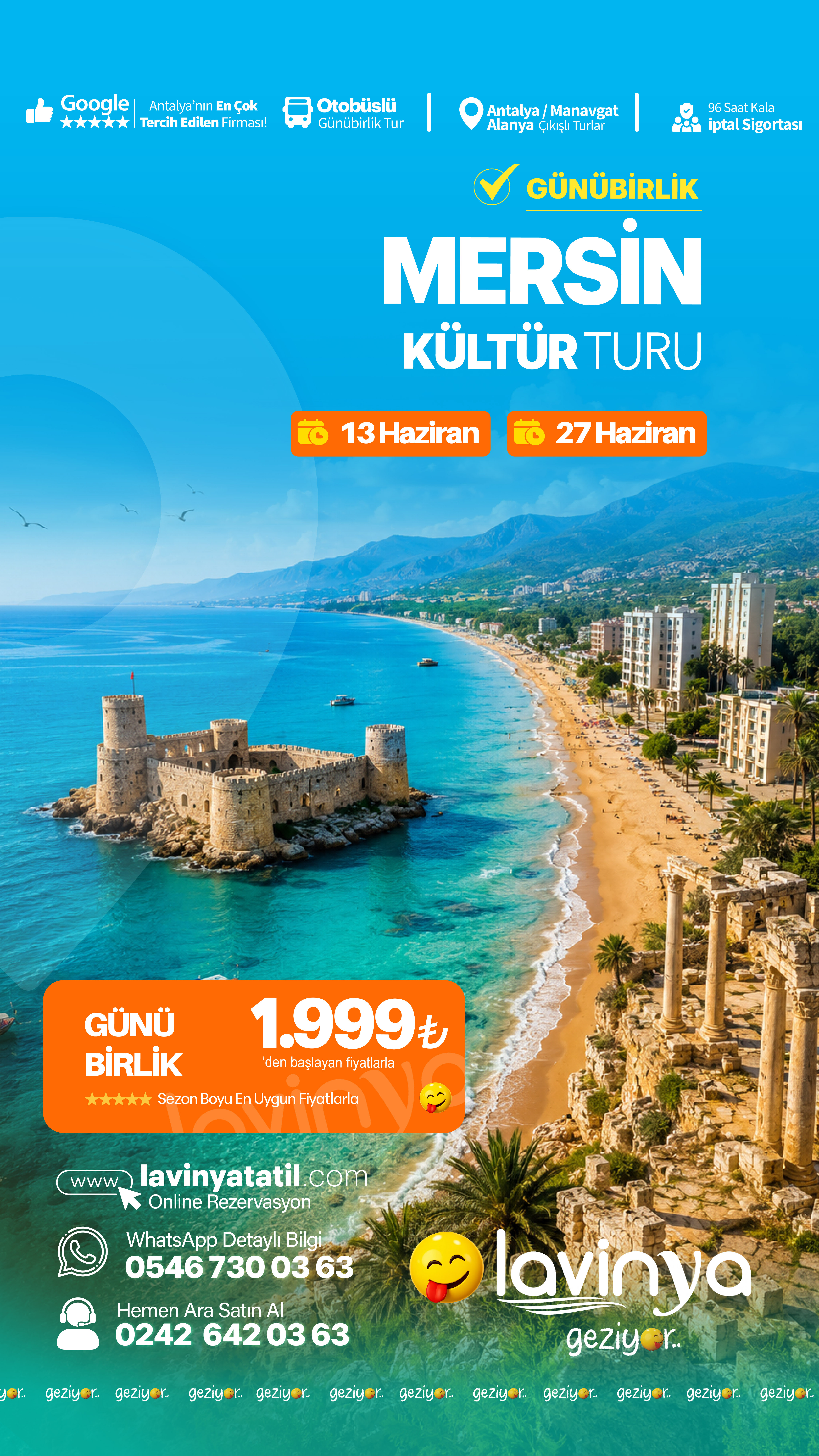 Mersin Şehir Turu