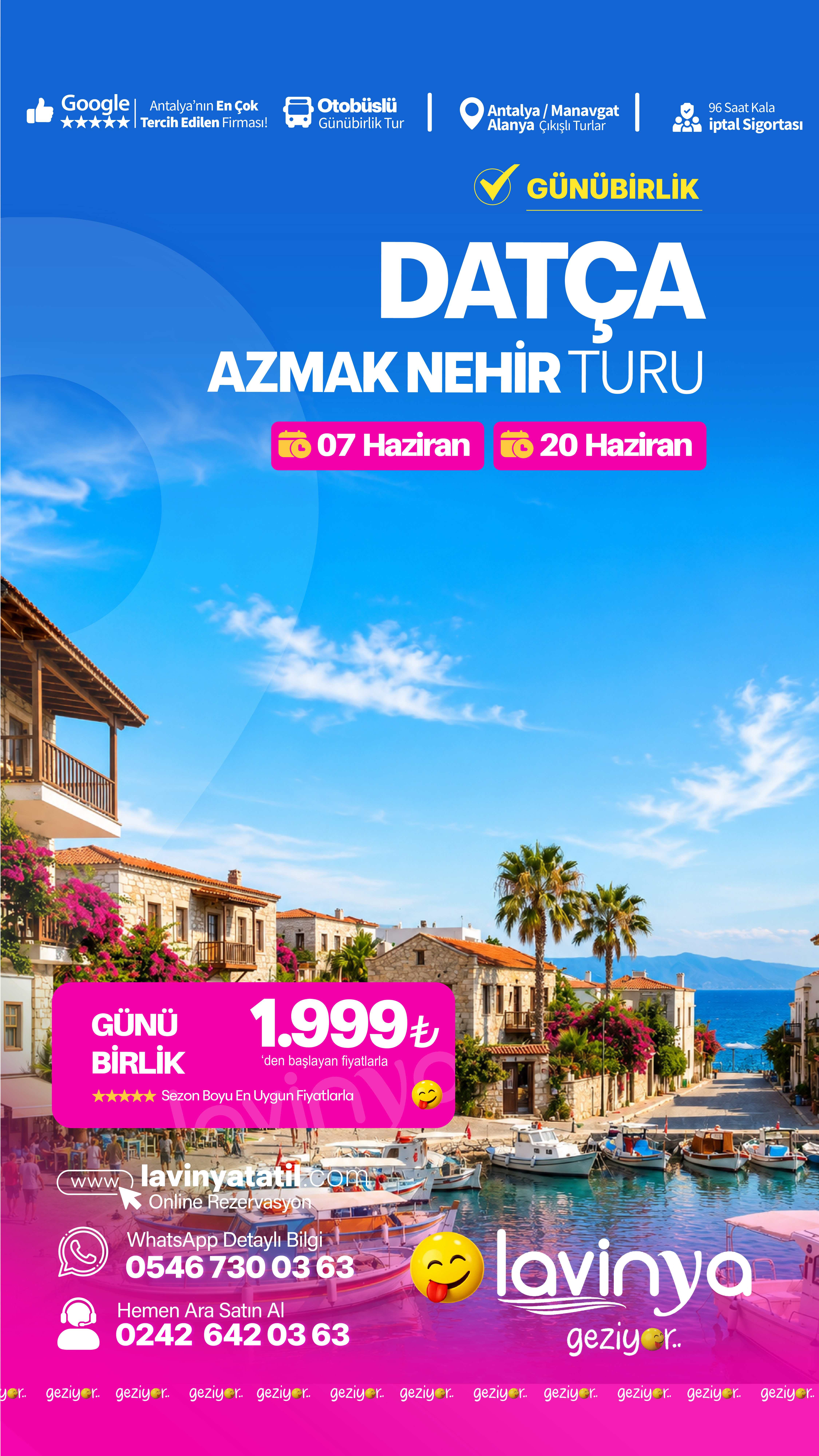 Datça / Marmaris / Akyaka Turu