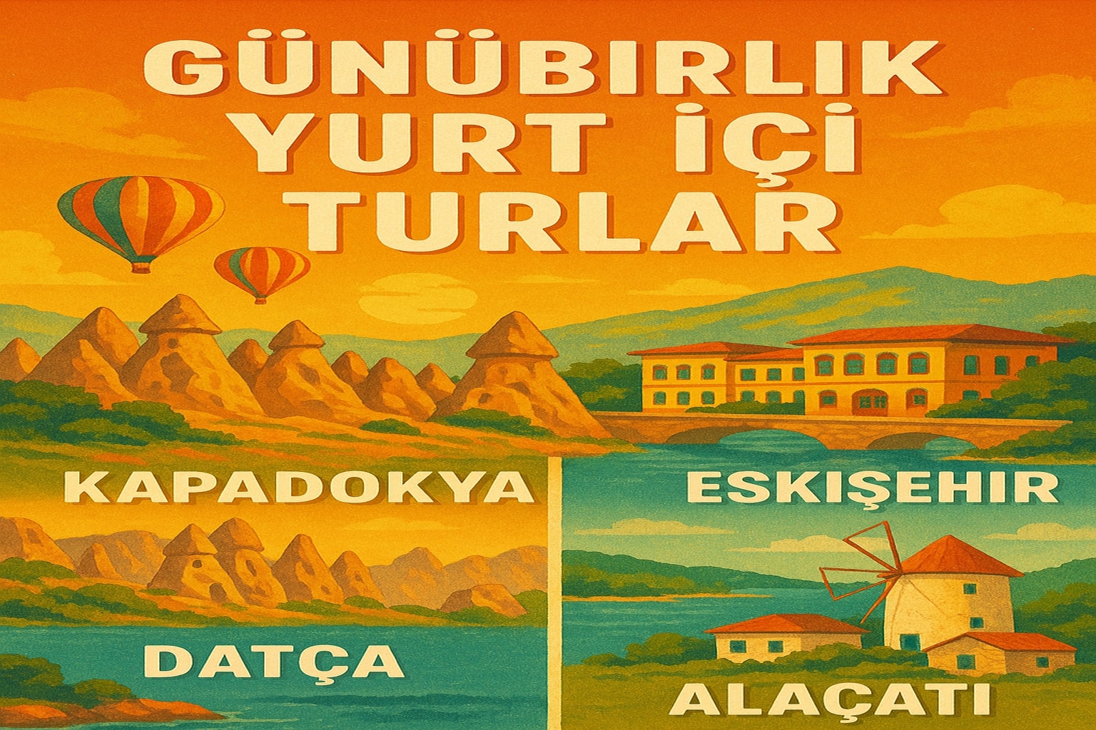 Günübirlik Yurt İçi Turlar