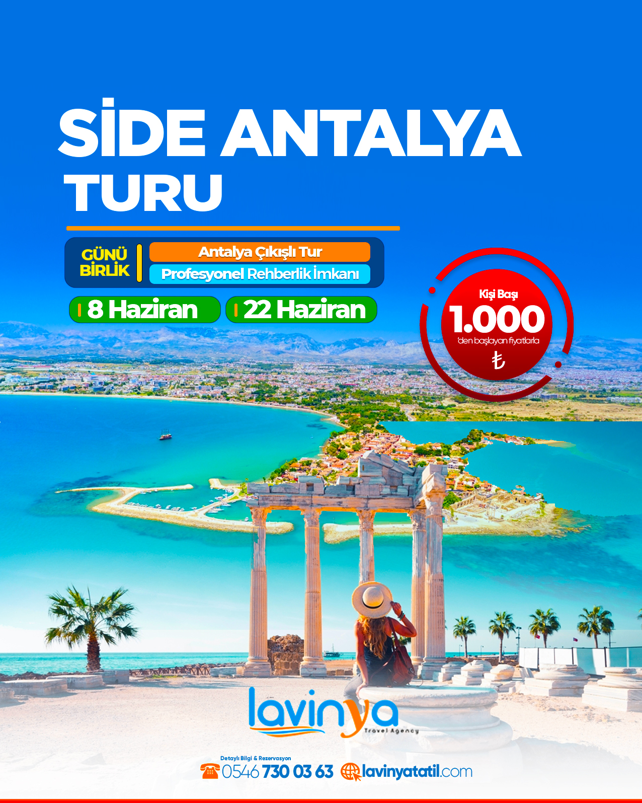 GÜNÜBİRLİK SİDE ANTALYA TURU