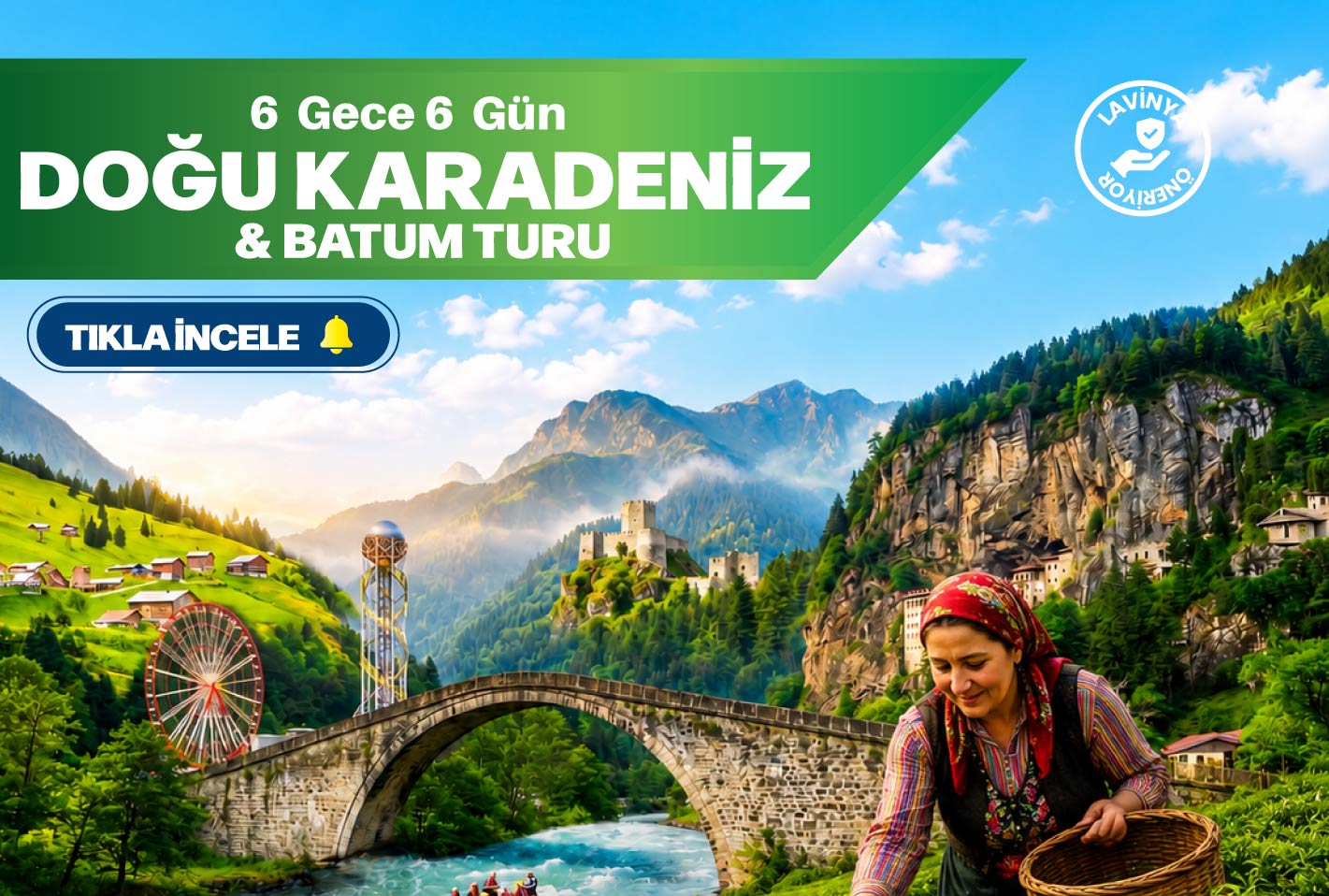 2026 Otobüslü Doğu Karadeniz & Batum Turu