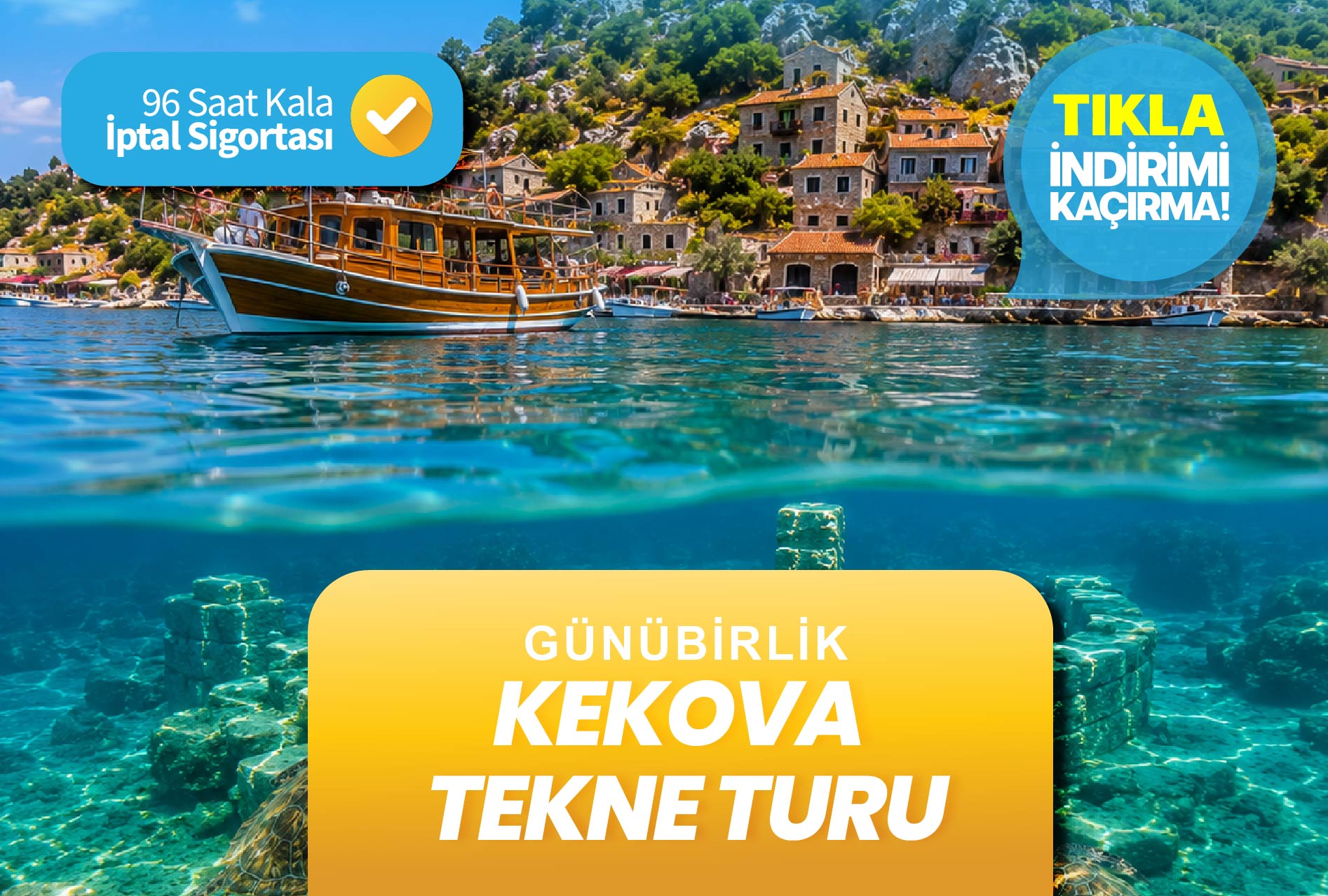 Kekova Tekne Turu