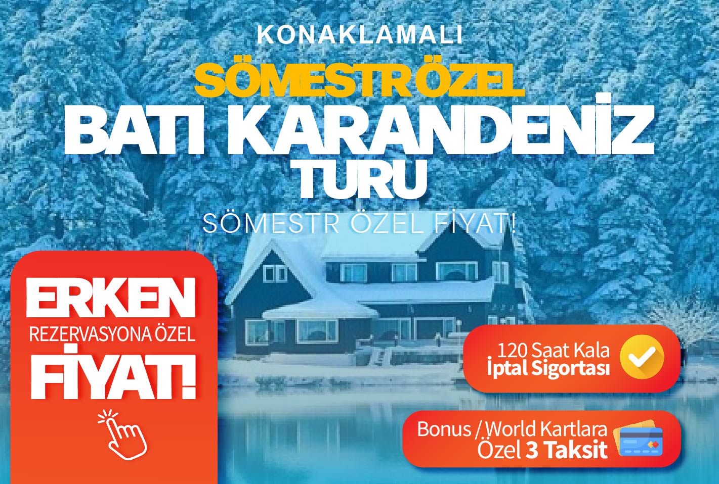 Sömestr Özel Batı Karadeniz Turu 3 Gece