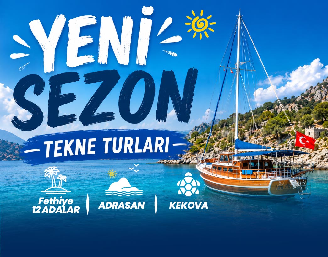 Yeni Sezon Tekne Turlarımız