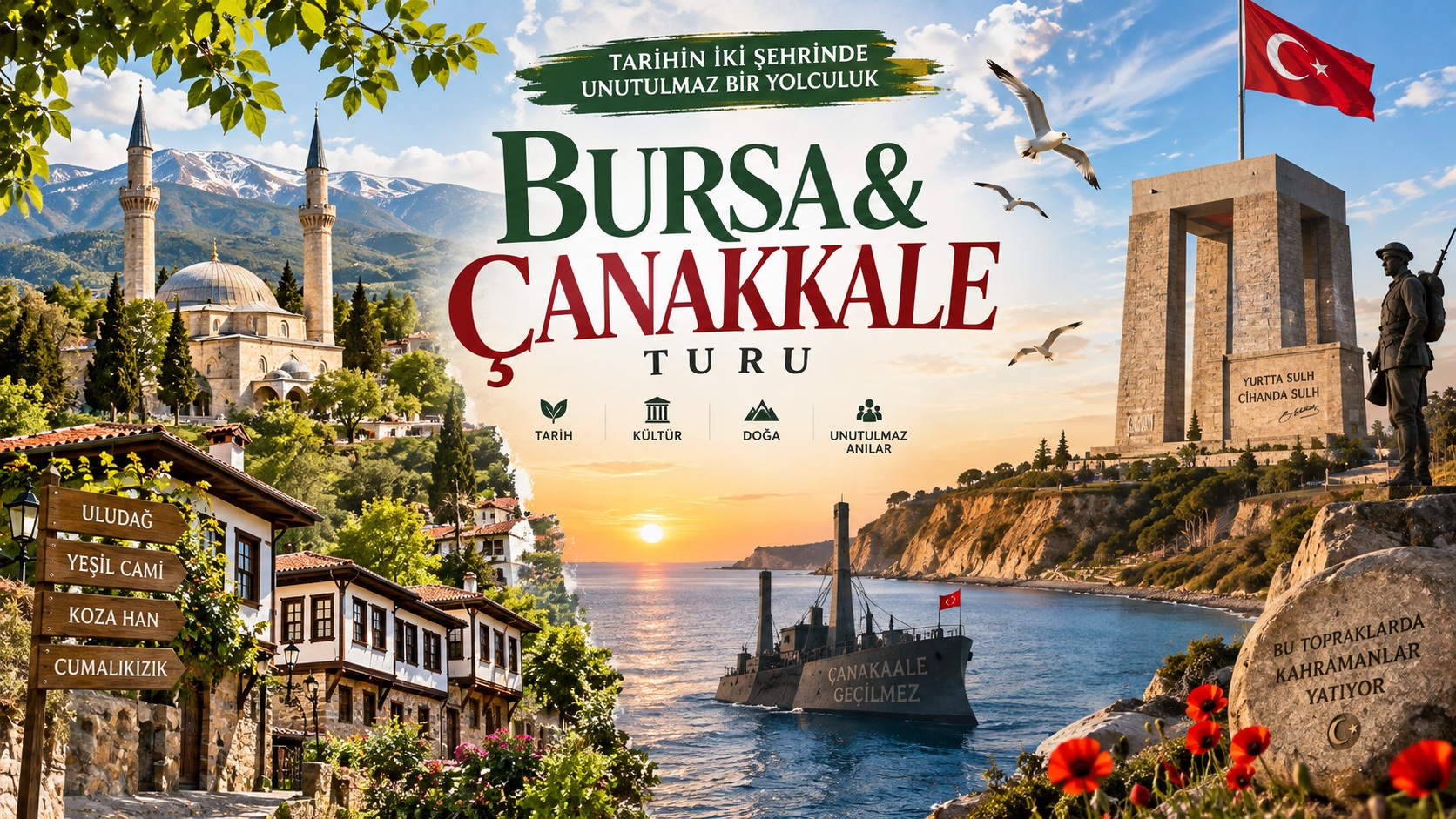 Bursa & Çanakkale Turu