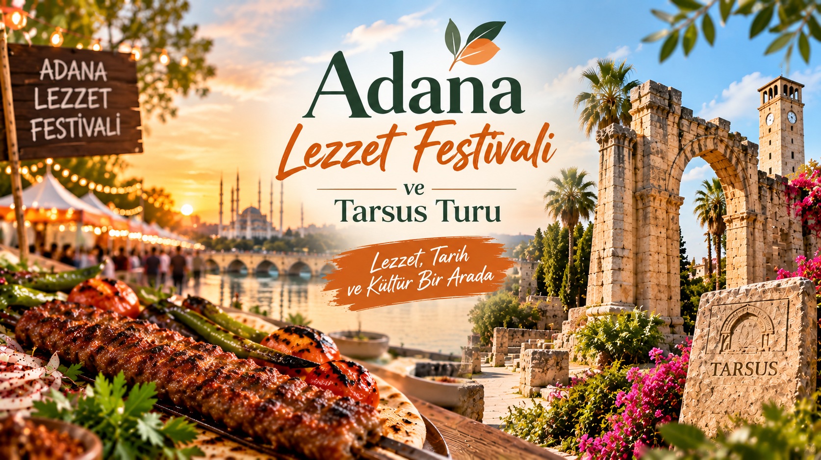 Adana Lezzet Festivali ve Tarsus Turu