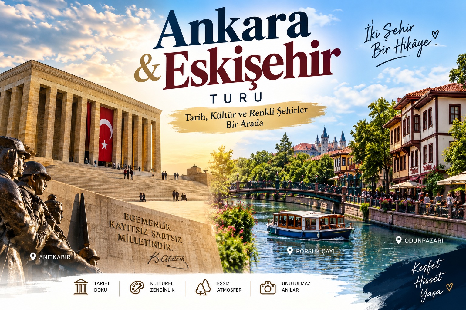 Ankara & Eskişehir Turu