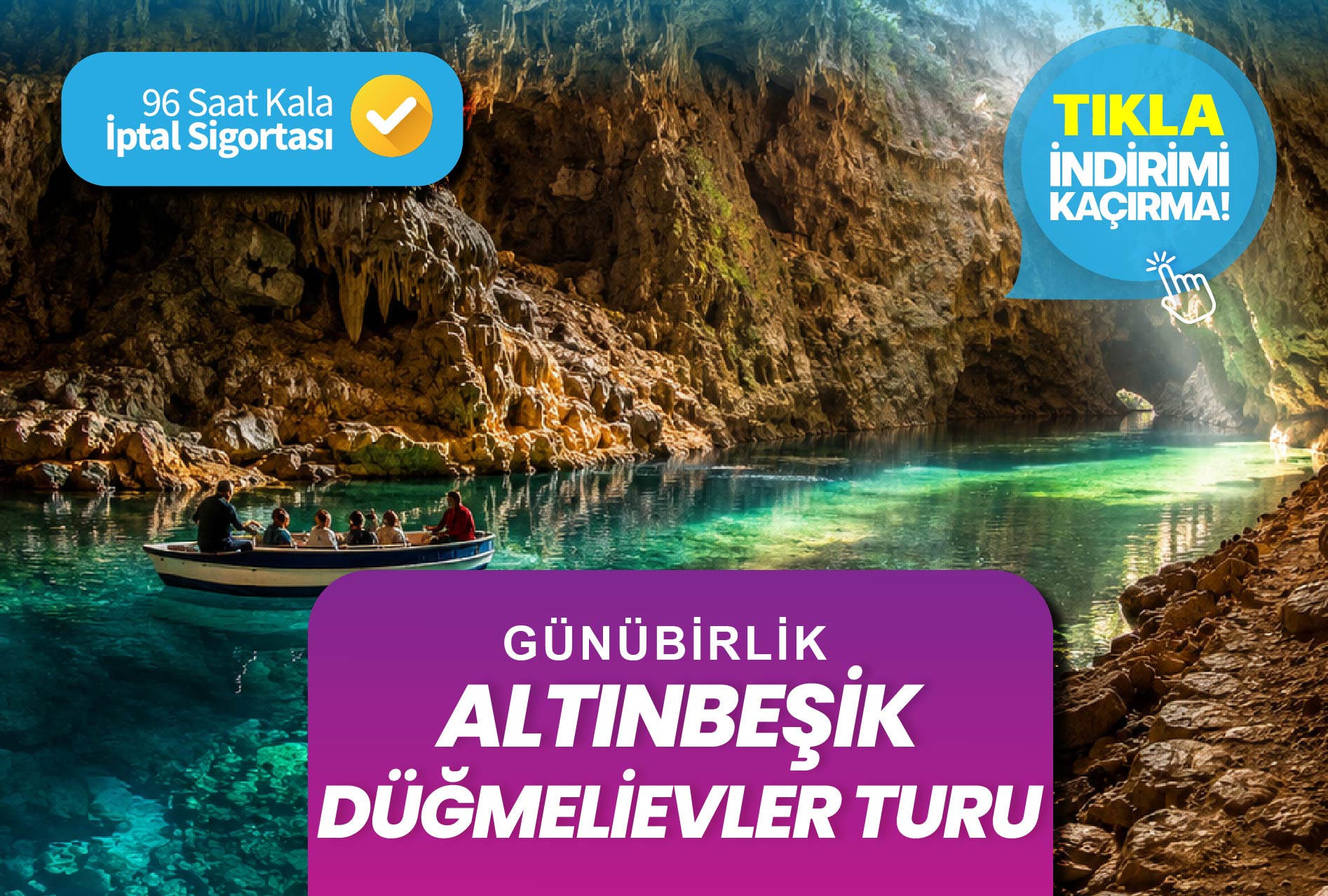Altınbeşik Mağarası - Ormana Düğmelievler Turu