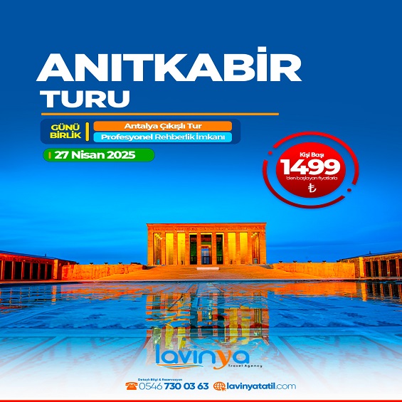 GÜNÜBİRLİK ANITKABİR TURU