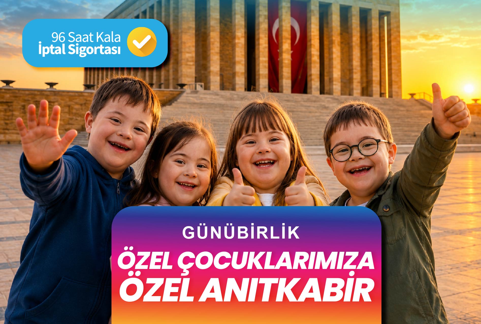 Özel Çocuklarımıza Özel Anıtkabir Turu