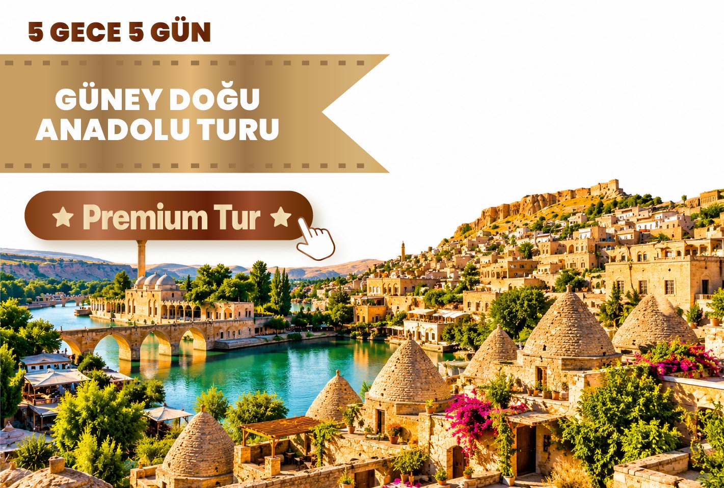 3 Gece Konaklamalı Otobüslü Güneydoğu Turu