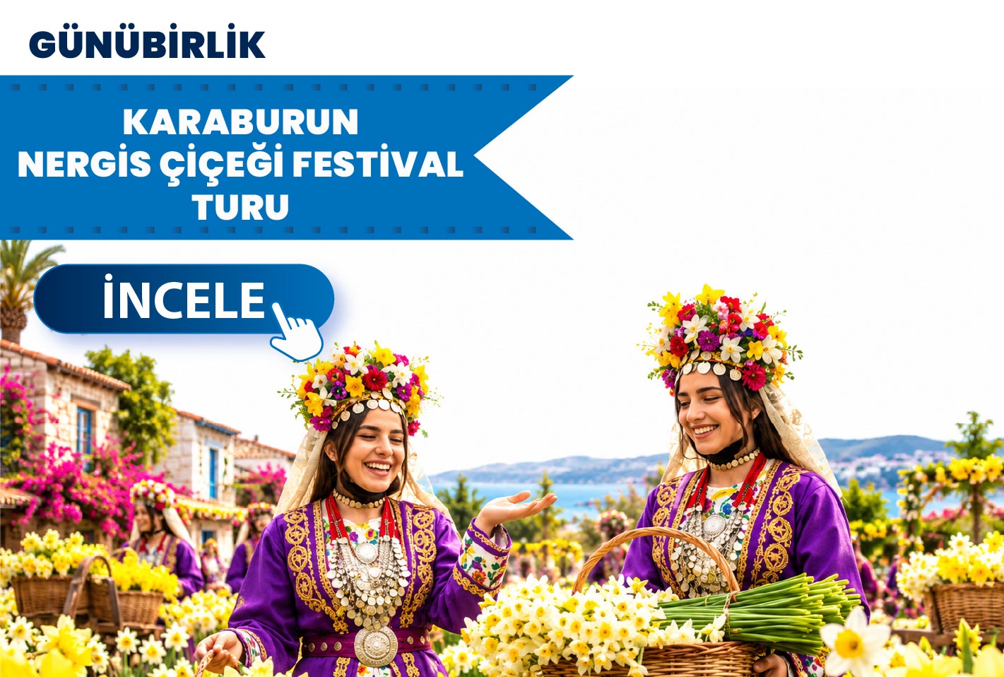 Karaburun Nergis Çiçeği Festivali