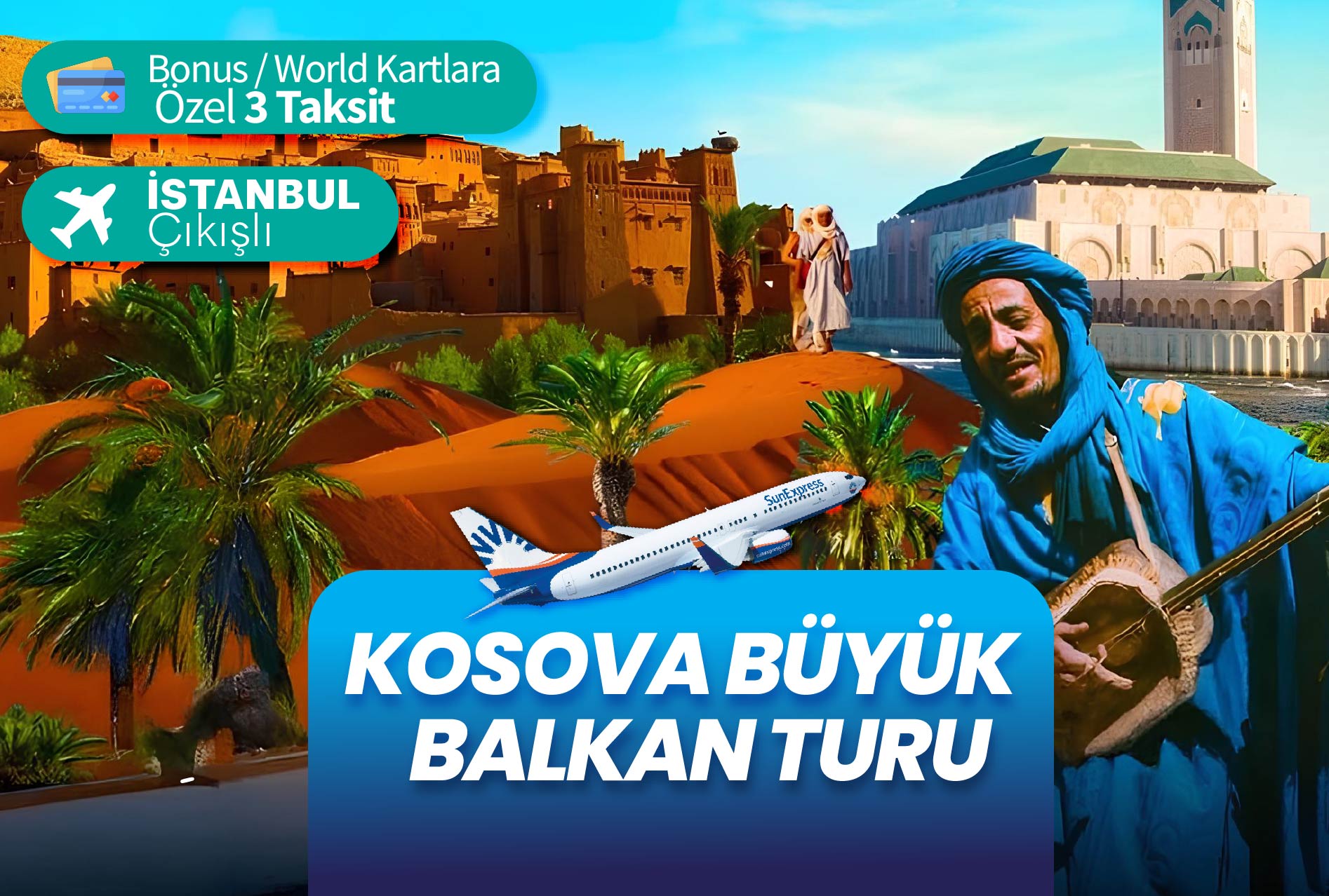 Uçaklı Kosova Büyük Balkan Turu